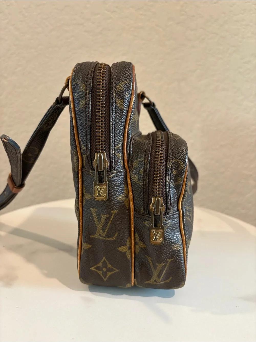 Louis Vuitton Mini Amazon Brown Monogram LV Shoulder Bag